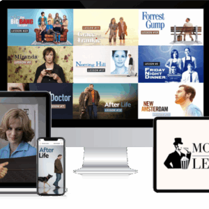 Trening j. angielskiego – Movies & Learn – Sezon 1 – dostęp 16 miesięcy
